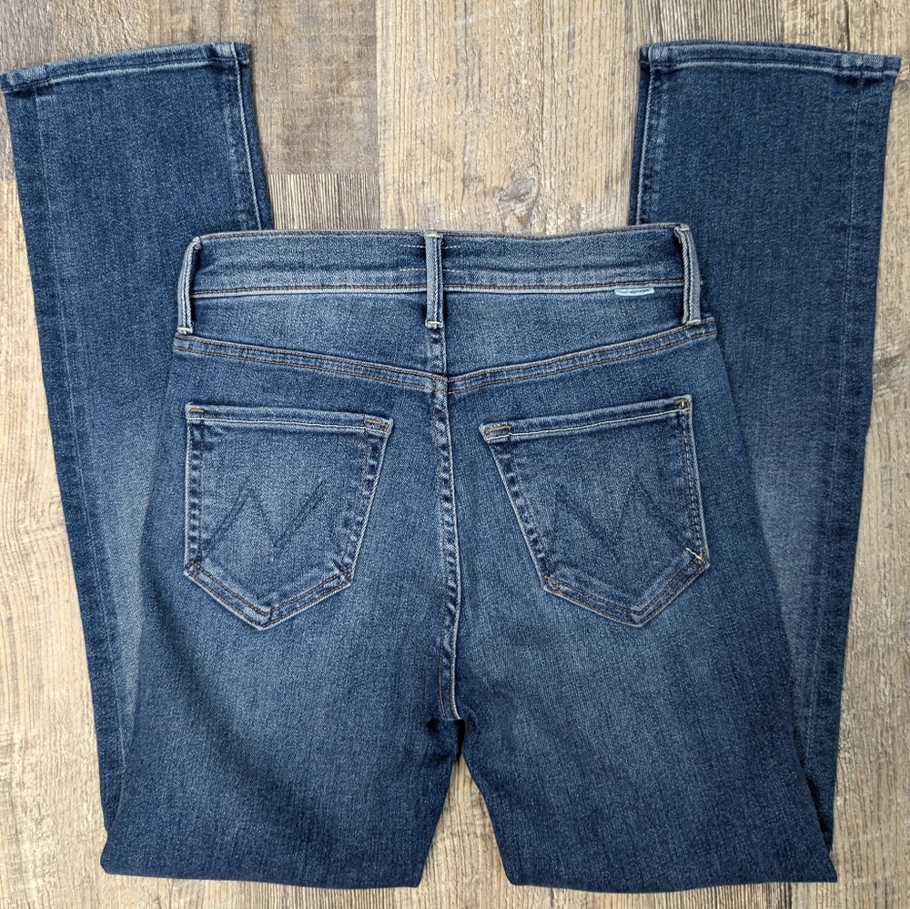 MOTHER The Mid Rise Dazzler Ankle Jeans in Satisfaction Guaranteed Size 25 - Picture 5 of 13